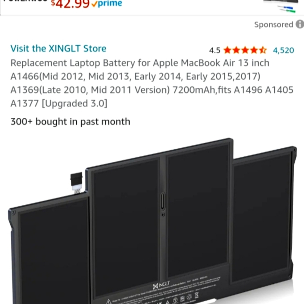 Is macbook air battery replacement